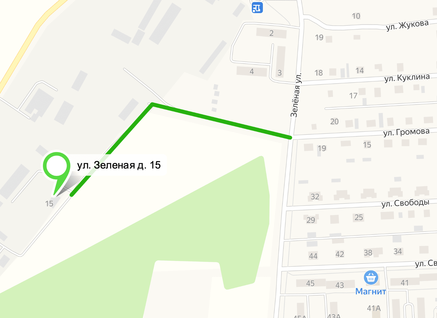 Карта проезда